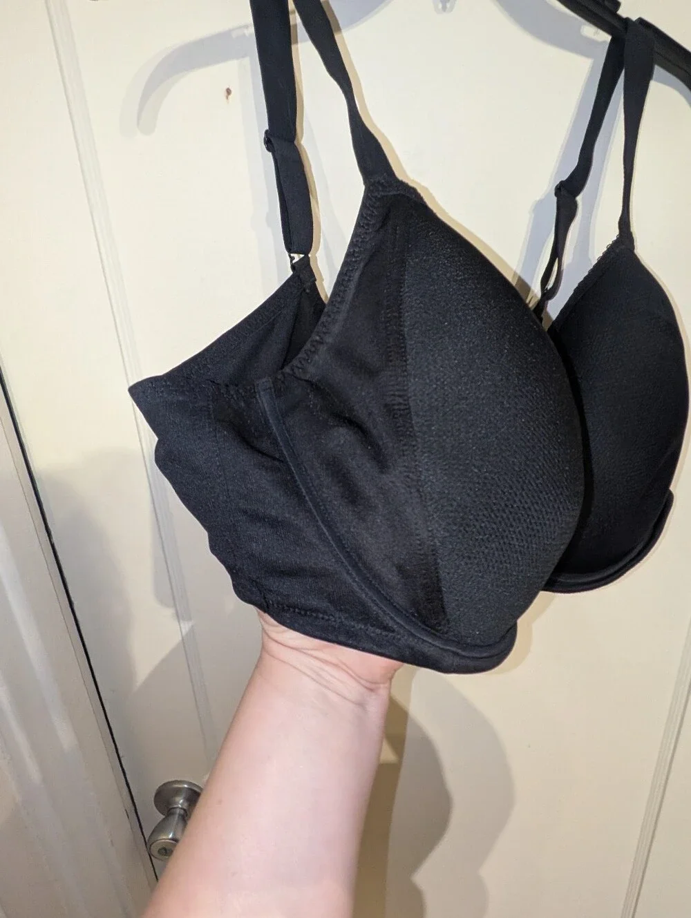 44G Air Conture Flexwire Bra. Comfortable Under Wire Black 44G